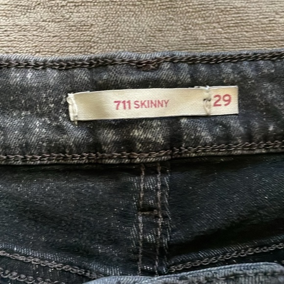 Levi’s 711 Skinny Jeans 29/30 - Picture 2 of 7